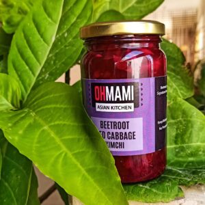 Vegan Beetroot Kimchi Halal Krean